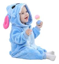 Macacão pijama kigurumi ml bebê infantil-bichinhos-qualidade