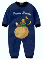 Macacão Pijama Pequeno Principe infantil Criança Moletom