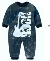 Macacão Pijama Rock Guitarra Moto infantil Tip Top est1