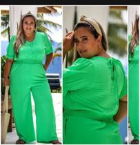 Macacao plus size