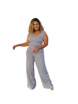 Macacão Plussize longo lista