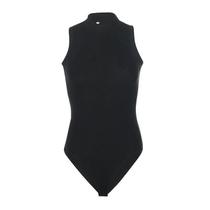 Macacão Preto Sem Mangas Estilo Harajuku Para Mulheres, Bodysuits Sexy Góticos, Moda Vintage Y2K Macacão Preto Sem Mangas Estilo Harajuku Para Mulheres, Bodysuits Sexy Góticos, Moda Vintage Y2K