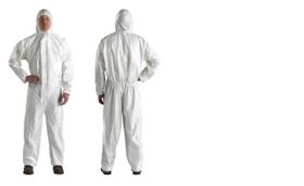 Macacao protecao quimica (g) prg branco s557 super safety Macacao protecao quimica (g) prg branco s557 super safety