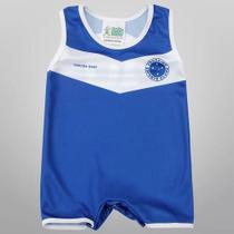 Macacão Regata Bebê Cruzeiro Esporte Clube Roupa Oficial