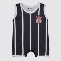Macacão Regata Infantil Corinthians