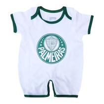 Macacão revedor palmeiras tip top infantil