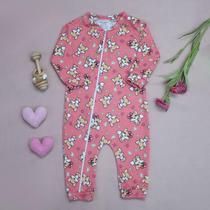 Macacão Ribana Zíper Confortável Bebê Momentos Incríveis e Divertidos Raposinha