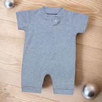 Macacão romper mescla para bebê básico