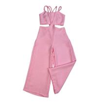 Macacão Salopte Infantil Meninas Cropped E Calça Estilo Salopete Lançamento Kids Macacão Salopte Infantil Meninas Cropped E Calça Estilo Salopete Lançamento Kids