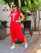 Macacão Saruel com Cruz Prata Macacão Saruel com Cruz Prata