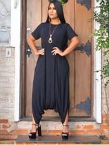 Macacão Saruel Max Cargo Feminino com bolso tecido Leve modelo aladim Macacão Saruel Max Cargo Feminino com bolso tecido Leve modelo aladim