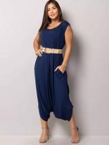 Macacão Saruel Regata com Bolso