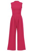 Macacão Sem Mangas Vermelho Rosado PRETTYGARDEN Tamanho XXL Macacão Sem Mangas Vermelho Rosado PRETTYGARDEN Tamanho XXL
