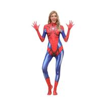 Macacão Sexy com Máscara para Festa Cosplay de Halloween - Traje de Personagem com Recorte