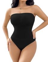 Macacão Shapewear sem alças SheBuddy Women Tummy Control