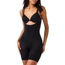 Macacão Shapewear SPANX Power Open-Bust Mid-Tigh Level 2
