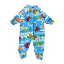 Macacão Soft Estampado Pettenati Com Botão Bebê Inverno