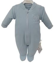 Macacão Soft Luxo Bebê Menino Bordado Letut / Paraiso 12749 Macacão Soft Luxo Bebê Menino Bordado Letut / Paraiso 12749