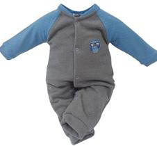 Macacão Soft Luxo Bebê Menino Pettenati Inverno Zafielo 556 Macacão Soft Luxo Bebê Menino Pettenati Inverno Zafielo 556