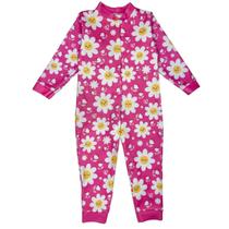 Macacão Soft Menina 1 a 4 Anos Colorido Fofinho Longo Neném Bebê Quentinho Pijama Bichinho Noites Frias