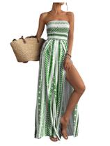 Macacão SOLY HUX feminino com estampa boho Macacão SOLY HUX feminino com estampa boho