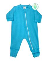 Macacão Suedine Canelado Liso c/ Zíper 100% Algodão Macacão Suedine Canelado Liso c/ Zíper 100% Algodão