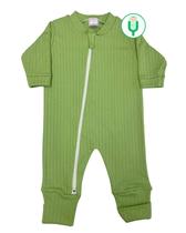 Macacão Suedine Canelado Liso c/ Zíper 100% Algodão Macacão Suedine Canelado Liso c/ Zíper 100% Algodão