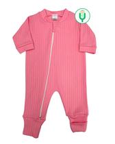 Macacão Suedine Canelado Liso c/ Zíper 100% Algodão Macacão Suedine Canelado Liso c/ Zíper 100% Algodão