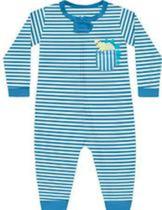 Macacão suedine listrado manga longa - kiko & kika ( ref. 8025)