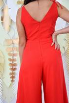 Macacao tecido cropped