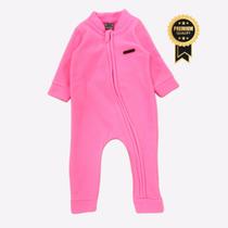 Macacão térmico soft Liso Bebê Zíper Inverno Baby Macacão térmico soft Liso Bebê Zíper Inverno Baby