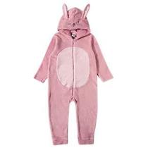 Macacão Tip Top Bichinho Coelho Rosa (BEBE)