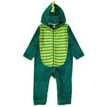 Macacão Tip Top Bichinho Dino Verde Listrado (BEBE)