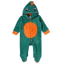 Macacao tip top bichinho verde jacare (bebe)