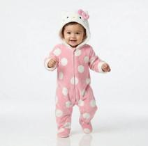 Macacão Toddler Peludinhos Hello Kitty Tip Top -