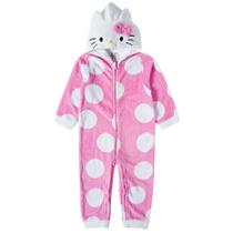 Macacão Toddler Peludinhos Hello Kitty Tip Top - Macacão Toddler Peludinhos Hello Kitty Tip Top -