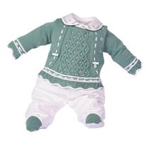 Macacão tricot jade suedine