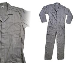 Macacão uniforme brim - manga longa - cinza