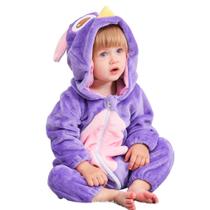 Macacão unissex Michley para bebês e meninas, coruja, inverno, 19 a 24 meses