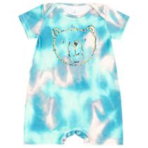 Macacão Verão Bebê Menino Urso Tie Dye - Biogás
