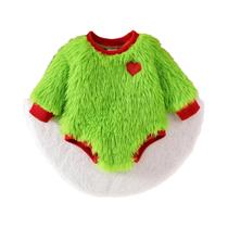 Macacão Verde Fofo Para Bebês Meninos E Meninas De 0 a 1 Ano, Confortável E Fashion Para O Inverno