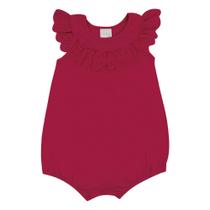 Macacao Vermelho Bebê Pulla Bulla Menina - 53208-65