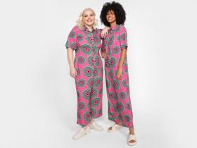 Macacão Vista Magalu + Isaac Silva Viscose Macacão Vista Magalu + Isaac Silva Viscose