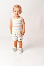 Macacão Vitor Hugo Baby - Verde - Mini Lord Macacão Vitor Hugo Baby - Verde - Mini Lord