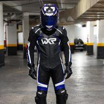 Macacão WXR 1pc Zukano Preto/Branco/Azul 50 Macacão WXR 1pc Zukano Preto/Branco/Azul 50