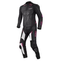 Macacao x11 speed 2 2pecas feminino preto e rosa