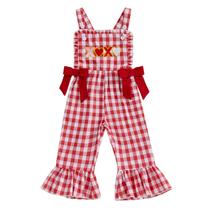 Macacão xadrez Clothes Rourufy Toddler Baby Girl 12-18M