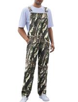 Macacão Yuanbang Camo para homens Work Utility Bibs Macacão