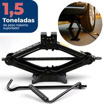 Macaco Automotivo Articulado Sanfona Mecânico 1500kg Compacto Linha Premium