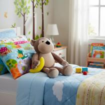 Macaco Com Banana De Pelúcia Decoração Infantil 42cm Macaco Com Banana De Pelúcia Decoração Infantil 42cm